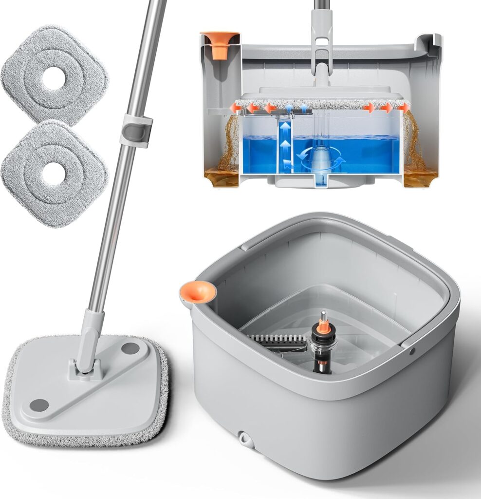 KZKR Rotating Mop - Best Cleaning Gadget